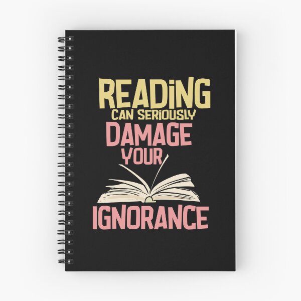 Item preview, Reading Can Seriously Damage Your Ignorance designed and sold by Betsytiptoe.