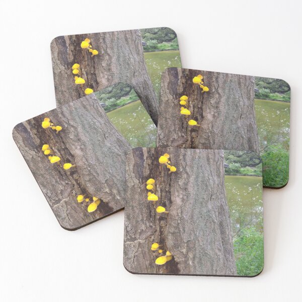Item preview, Little Yellow Mushrooms designed and sold by Bernsberry Illustrations.