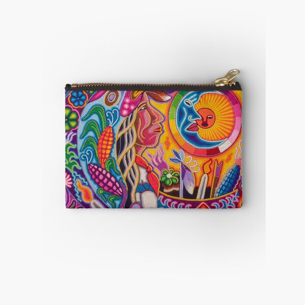 Item preview, Shaman huichol mexican marakame deer wixarika designed and sold by aramara-huichol.