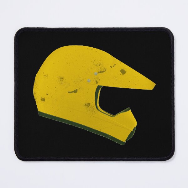 Item preview, Motocross Bike Helmet - Yellow designed and sold by PeterADesign.