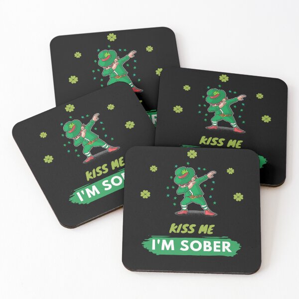 Item preview, Kiss Me I'm Sober| St Patrick's Day Edition| Alcohol Free designed and sold by House-Of-Pinto.