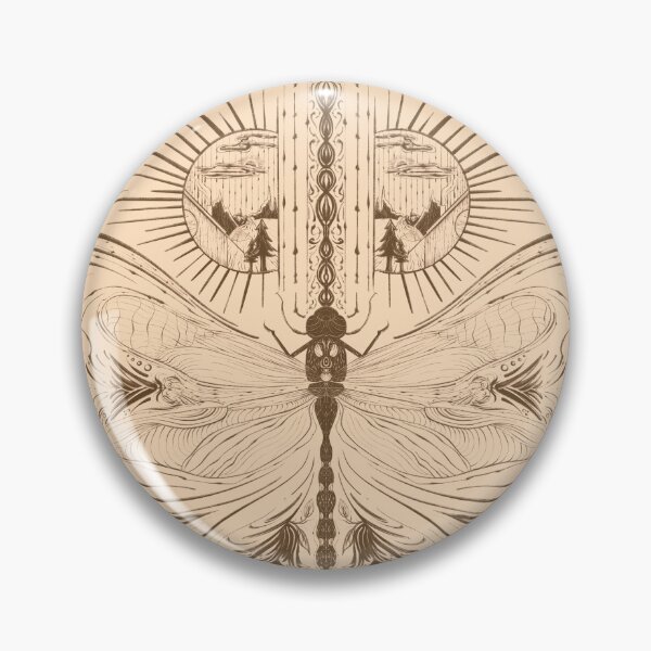 Item preview, Dragonfly motif designed and sold by AYA ..