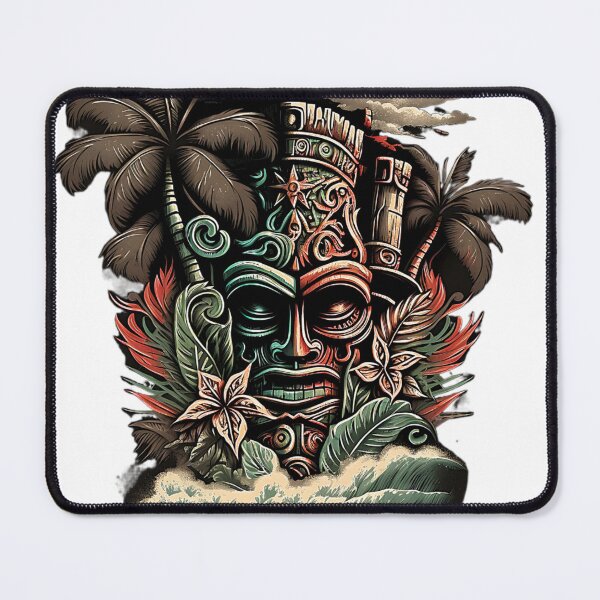 Item preview, Tiki Two face designed and sold by bobbobroberts.