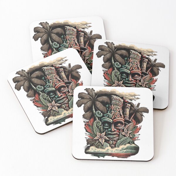 Item preview, Tiki Two face designed and sold by bobbobroberts.