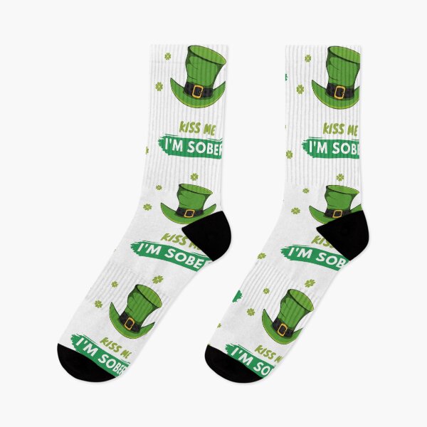 Item preview, Kiss Me I'm Sober| St Patrick's Day Edition| Alcohol Free designed and sold by House-Of-Pinto.
