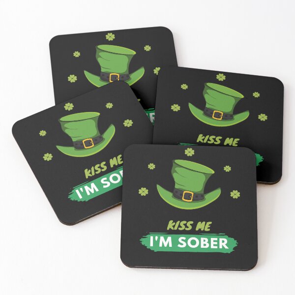 Item preview, Kiss Me I'm Sober| St Patrick's Day Edition| Alcohol Free designed and sold by House-Of-Pinto.