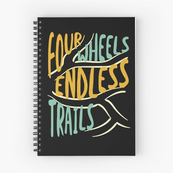 Item preview, Quad Phrase Four Wheels Endless Trails designed and sold by whyitsme.