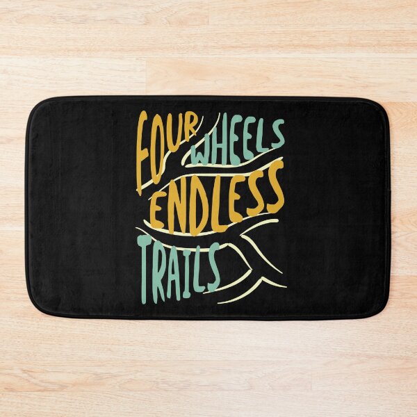 Item preview, Quad Phrase Four Wheels Endless Trails designed and sold by whyitsme.