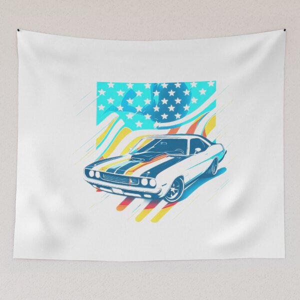 Item preview, Vintage American Sports Car Racing  designed and sold by ImaginAI.