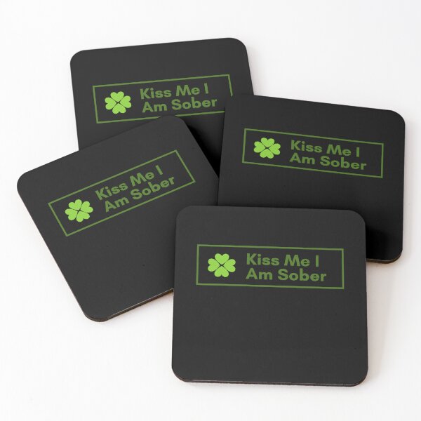 Item preview, Kiss Me I'm Sober| St Patrick's Day Edition| Alcohol Free designed and sold by House-Of-Pinto.