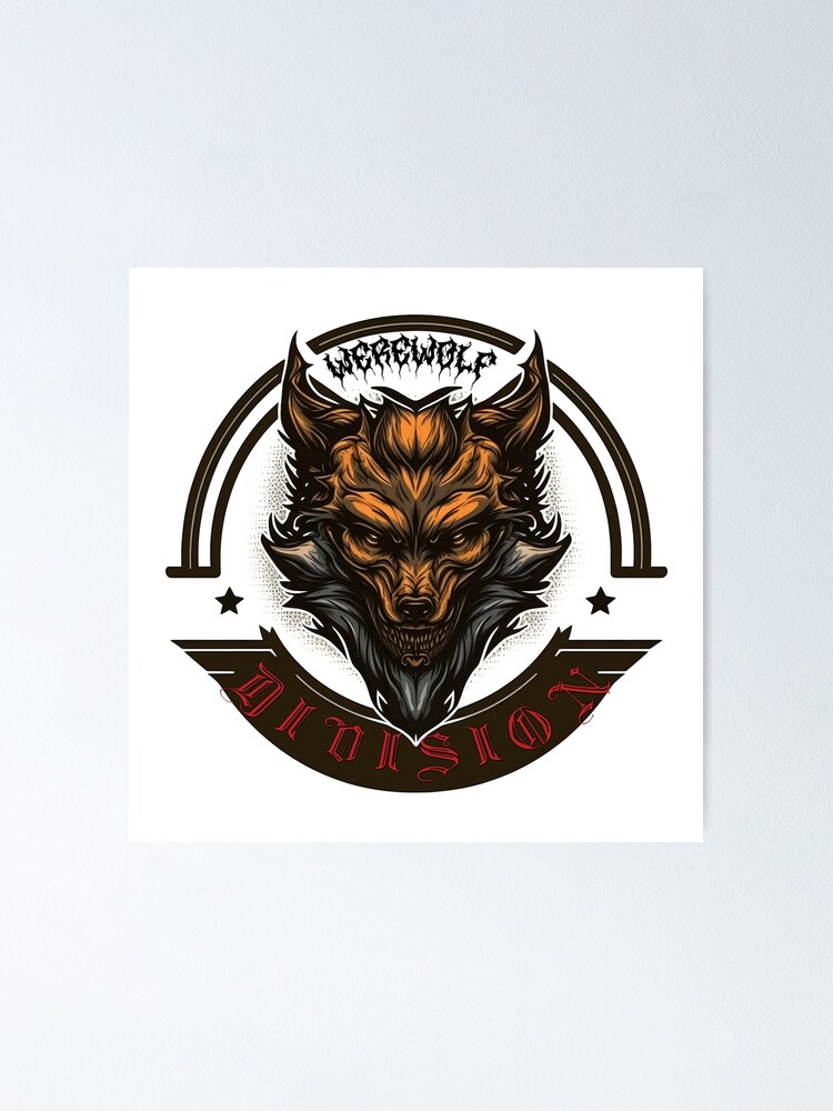 Premium Vector | Werewolf head logo illustration