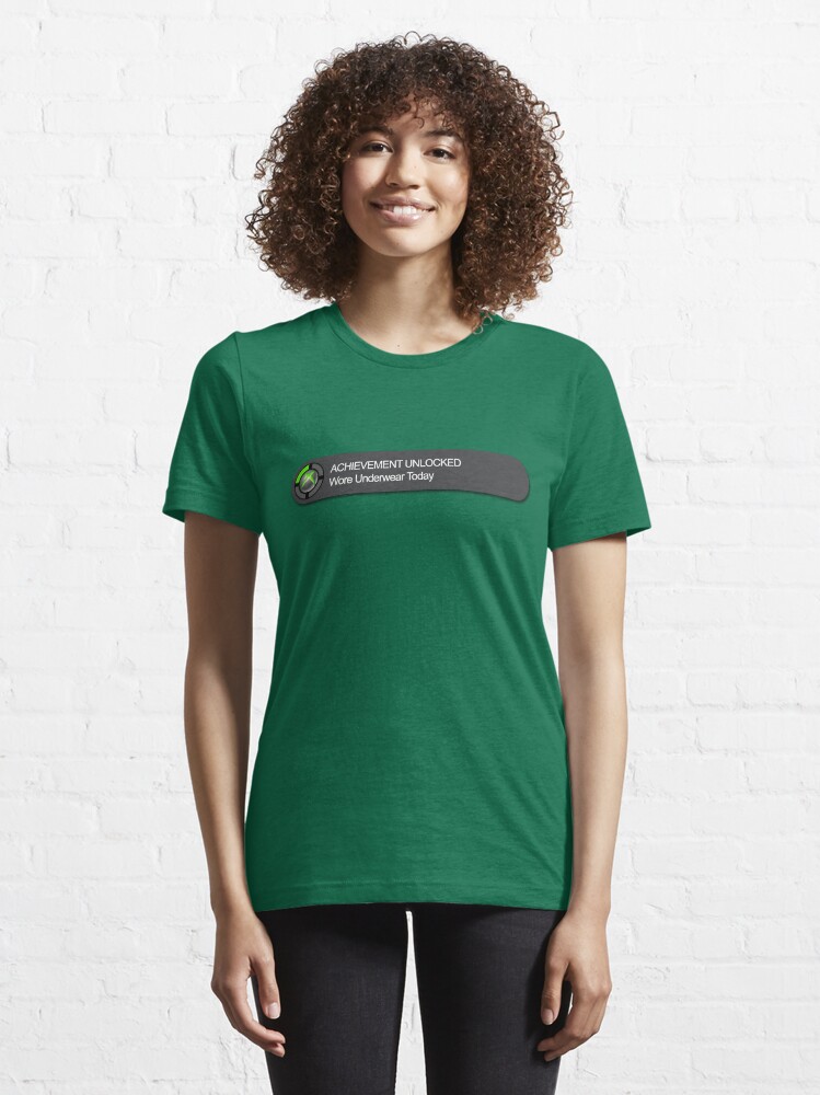 Alternate view of Xbox 360 Achievement Unlocked Essential T-Shirt