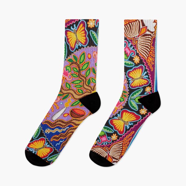 Item preview, Huichol tree of life designed and sold by aramara-huichol.