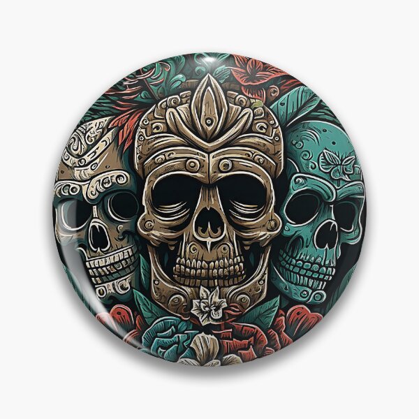 Item preview, Tiki Skulls designed and sold by bobbobroberts.
