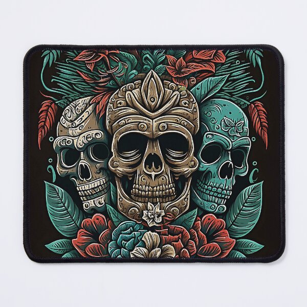 Item preview, Tiki Skulls designed and sold by bobbobroberts.