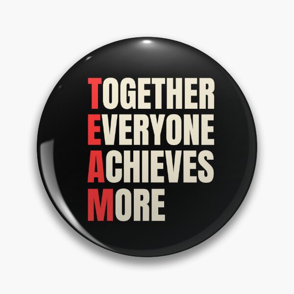Item preview, Together Everyone Achieves More  designed and sold by FunnyFactDesign.