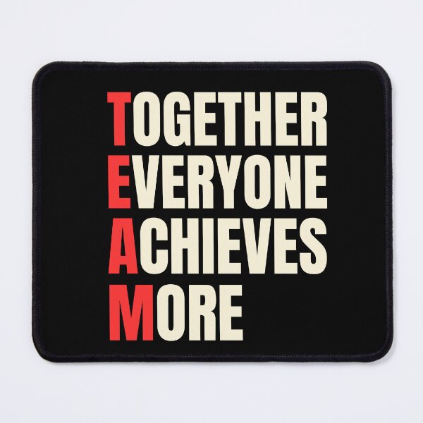 Item preview, Together Everyone Achieves More  designed and sold by FunnyFactDesign.