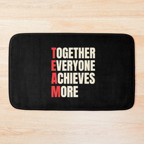 Item preview, Together Everyone Achieves More  designed and sold by FunnyFactDesign.