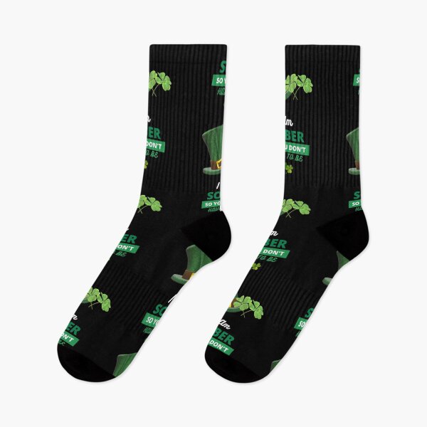 Item preview, I'm Sober so you don't have to be|Kiss Me I'm Sober| St Patrick's Day Edition| Alcohol Free designed and sold by House-Of-Pinto.