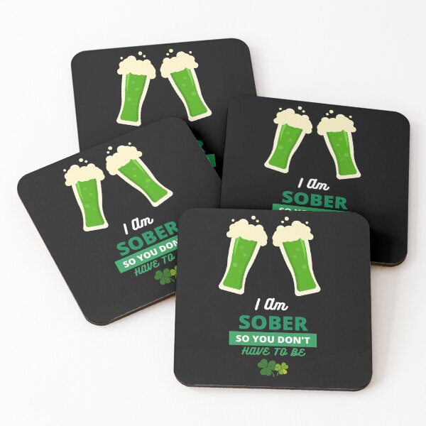 Item preview, I'm Sober so you don't have to be|Kiss Me I'm Sober| St Patrick's Day Edition| Alcohol Free designed and sold by House-Of-Pinto.