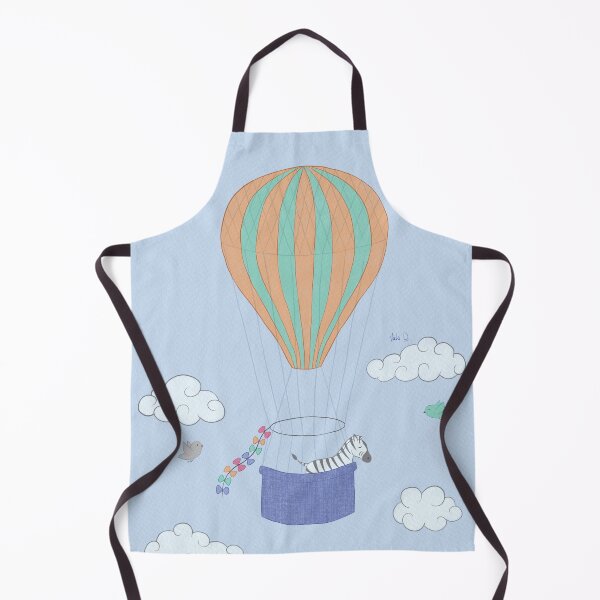 Item preview, Zebra in a hot air balloon designed and sold by Vicki Dunlop.