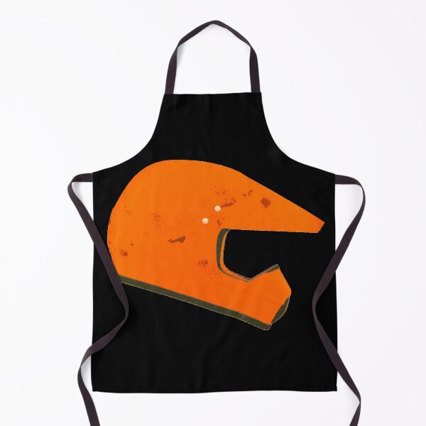 Item preview, Motocross Bike Helmet - Orange Fluorescent designed and sold by PeterADesign.