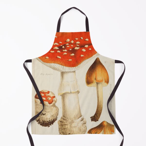 Item preview, Antique Vintage Mushroom Illustration 10 designed and sold by ThePettyDetails.
