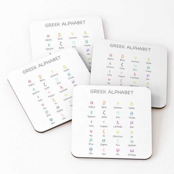 Item preview, Kids Educational - Language / Greek Alphabet designed and sold by Graham Baitson.