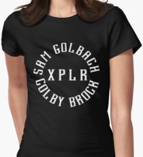 SAM AND COLBY FANART Women's Fitted T-Shirt