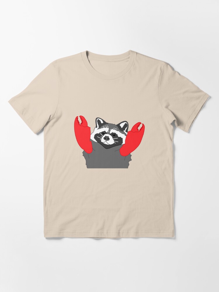 Crab Raccoon Essential T-Shirt for Sale by haldoodles18