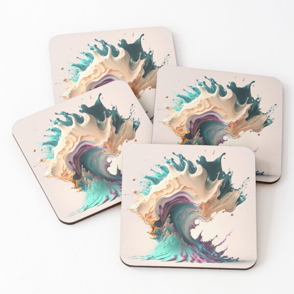 Item preview, Visionary Illusions: An Abstract Paint Splatter Exhibition designed and sold by DaniFantasy.