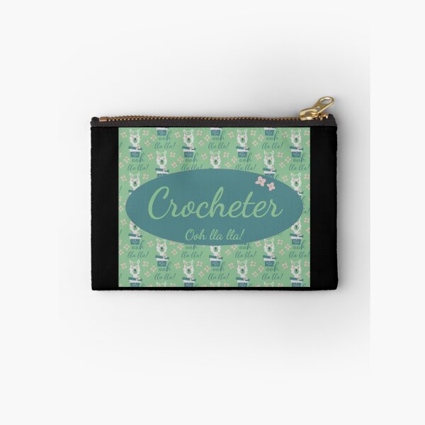Item preview, Crocheter Llama lover in teal green and pink ooh lla lla designed and sold by Designs24U.