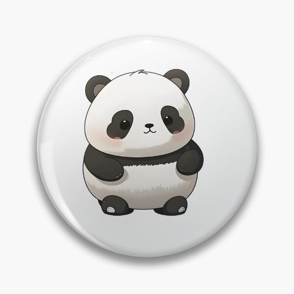 Item preview, cubby panda sticker designed and sold by Pixel-Muse.