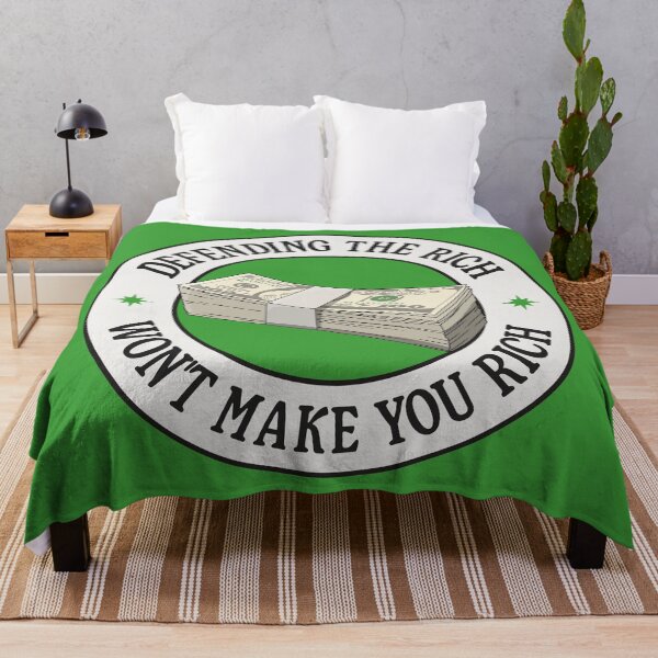 Item preview, Defending The Rich Won't Make You Rich - Anti Capitalism designed and sold by Picket Club.