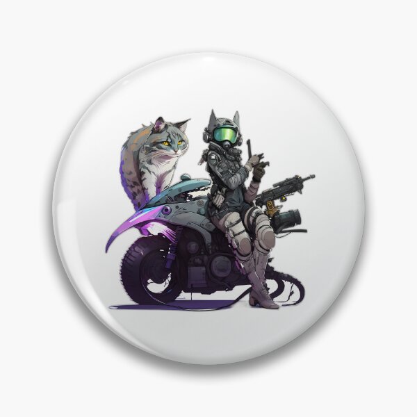 Item preview, cat with humain body special forces holding designed and sold by comlaza.