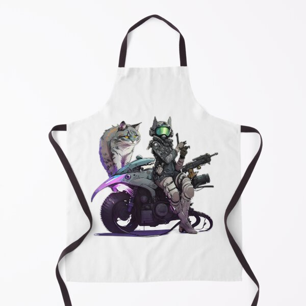 Item preview, cat with humain body special forces holding designed and sold by comlaza.