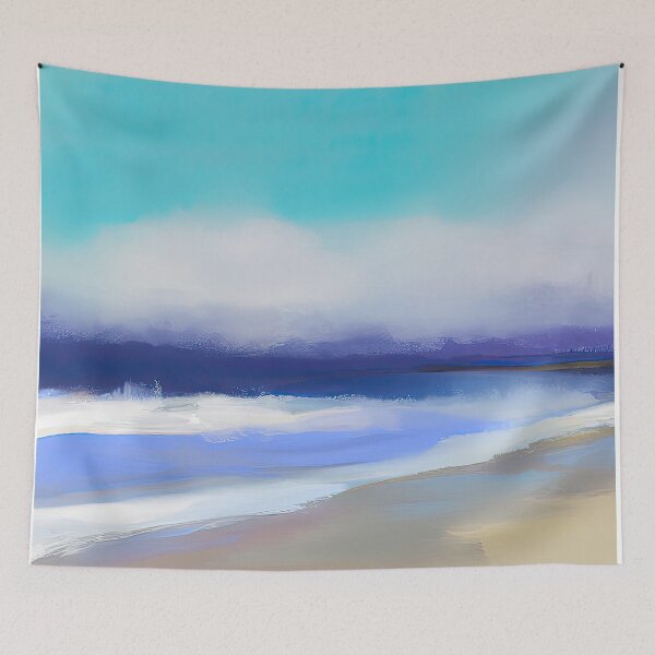 Item preview, Coastal Calm: Tranquil Wall Art Decor, AI Generated Fine Art Design - Contemporary Modern Design designed and sold by ArtPrintsAi.