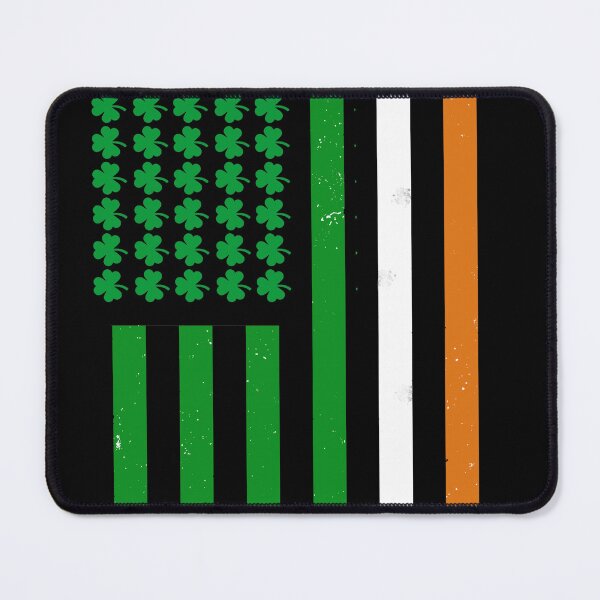 Item preview, St Patricks Day Shamrock Lucky Charm Irish American Flag designed and sold by smailjr.