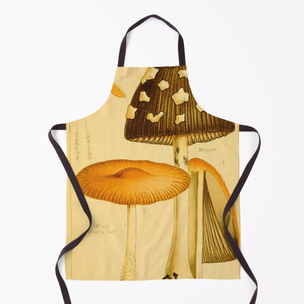 Item preview, Antique Vintage Mushroom Illustration 14 designed and sold by ThePettyDetails.