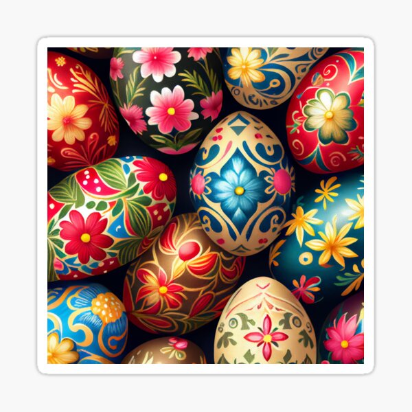 Item preview, Traditional Easter Eggs Pattern 3 designed and sold by iantony.
