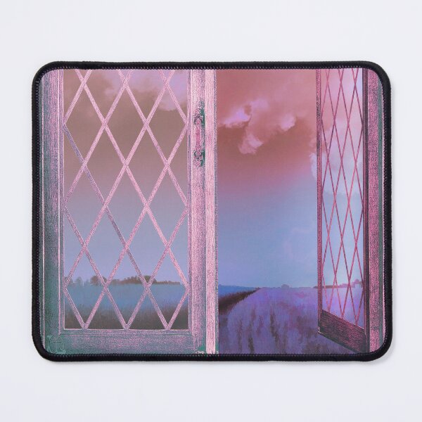 Item preview, French Lavender Fields, Dreamy Open Window view, Shabby Chic designed and sold by Glimmersmith.