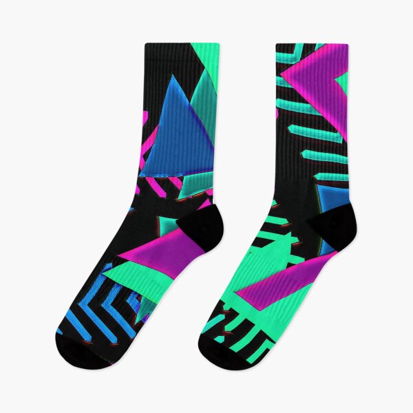 Item preview, Neon Techno Triangle E designed and sold by WildArtDesigns.