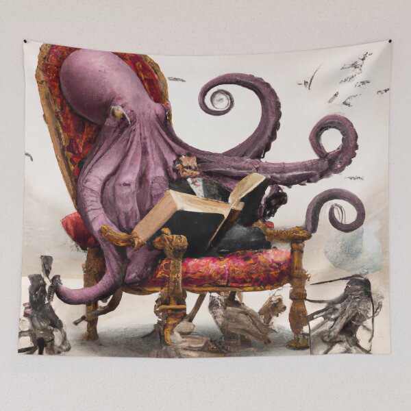 Item preview, Dignified Octopus Series 4 designed and sold by LPJART.