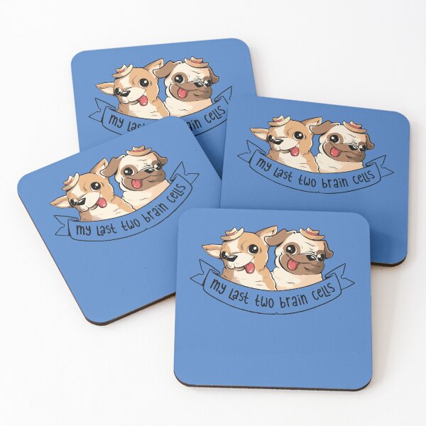 Item preview, My Last Two Brain Cells - Cute Funny Dog Gift designed and sold by EduEly.