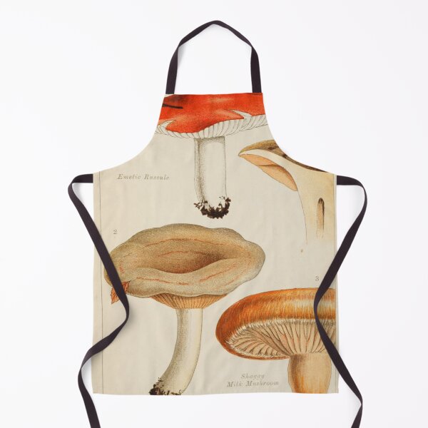 Item preview, Antique Vintage Mushroom Illustration 16 designed and sold by ThePettyDetails.