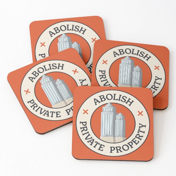 Item preview, Abolish Private Property designed and sold by Picket Club.