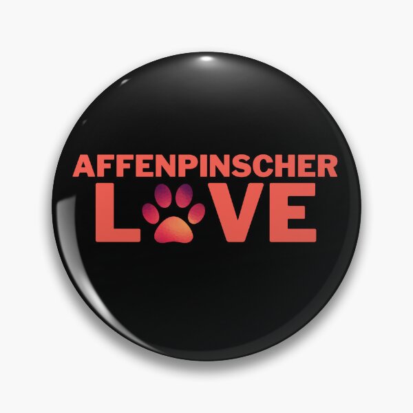 Item preview, Affenpinscher Dog Fire Love Art  designed and sold by TheWildFlix.