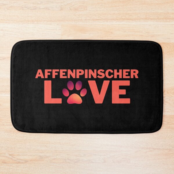 Item preview, Affenpinscher Dog Fire Love Art  designed and sold by TheWildFlix.
