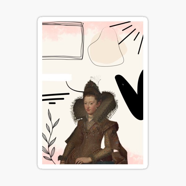 Modern Art Twist Sticker