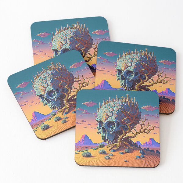 Item preview, Skull in the Desert Hallucination designed and sold by SeedDesign.